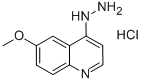 4-HYDRAZINO-6-METHOXYQUINOLINE HYDROCHLORIDE Structure