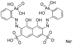 ARSENAZO III SODIUM SALT,68504-33-6,结构式