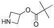 Propanoic acid, 2,2-dimethyl-, 3-azetidinyl ester (9CI) Structure