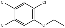 2,4,5-trichlorophenetole  Structure