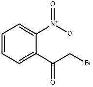 2-Bromo-2'-nitroacetophenone Struktur