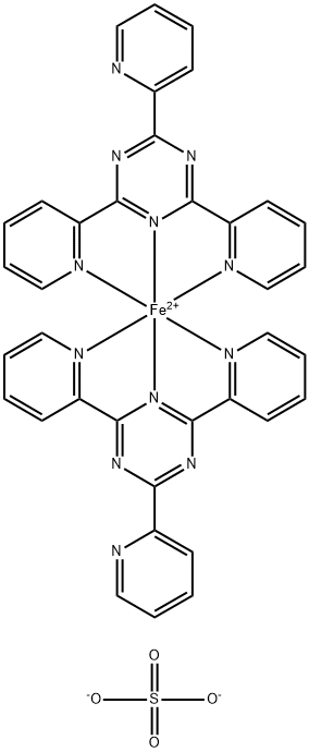 TPTZ FERROUS SULFATE Structure