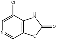 Oxazolo[5,4-c]pyridin-2(1H)-one, 7-chloro- Structure