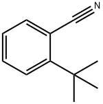 2-tert-ブチルベンゾニトリル 化学構造式