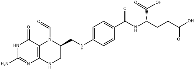 (2S)-2-[[4-[[(6S)-2-amino-5-formyl-4-oxo-1,6,7,8-tetrahydropteridin-6- yl]methylamino]benzoyl]amino]pentanedioic acid