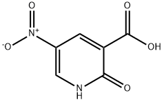 5-硝基-2-羟基吡啶-3-羧酸, 6854-07-5, 结构式