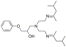 1-[ビス[2-[(1,3-ジメチルブチリデン)アミノ]エチル]アミノ]-3-フェノキシ-2-プロパノール