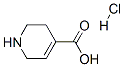 1,2,3,6-四氢-4-吡啶甲酸盐酸盐,68547-97-7,结构式