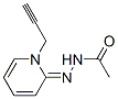 Acetic  acid,  [1-(2-propynyl)-2(1H)-pyridinylidene]hydrazide  (9CI) Structure