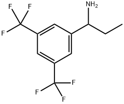 (RS)-1-[3,5-BIS(TRIFLUOROMETHYL)PHENYL]PROPYLAMINE|1-(3,5-双(三氟甲基)苯基)丙-1-胺