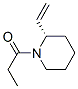 Piperidine, 2-ethenyl-1-(1-oxopropyl)-, (2S)- (9CI)|