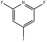 PYRIDINE, 2,6-DIFLUORO-4-IODO- Structure