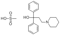 プリジノールメシル酸塩 化学構造式
