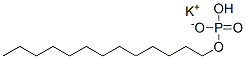 potassium tridecan-1-yl hydrogen phosphate Structure