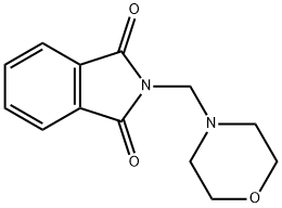2-(morpholin-4-ylmethyl)isoindole-1,3-dione Struktur
