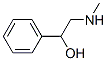 rac-(βR*)-β-ヒドロキシ-N-メチルベンゼンエタンアミン 化学構造式