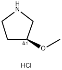 (S)-3-METHOXY-PYRROLIDINE HYDROCHLORIDE Structure
