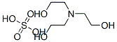 2-(bis(2-hydroxyethyl)amino)ethanol: sulfuric acid 化学構造式