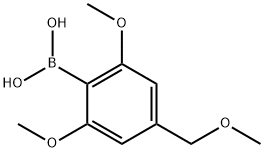 Boronic acid, B-[2,6-dimethoxy-4-(methoxymethyl)phenyl]-,685886-67-3,结构式