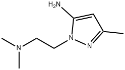 1H-Pyrazole-1-ethanamine,5-amino-N,N,3-trimethyl-(9CI) Structure