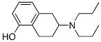 5-ヒドロキシ-2-(ジプロピルアミノ)テトラリン 化学構造式