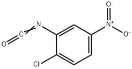 2-氯-5-异氰酸硝基苯, 68622-16-2, 结构式