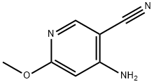 3-Pyridinecarbonitrile,4-amino-6-methoxy-(9CI) 化学構造式