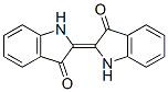 (2E)-2-(3-oxo-1H-indol-2-ylidene)-1H-indol-3-one 化学構造式