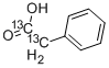 PHENYL(ACETIC ACID-13C2) Struktur