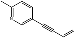 Pyridine, 5-(3-buten-1-ynyl)-2-methyl- (9CI) Structure