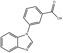 3-(1H-1,3-benzodiazol-1-yl)benzoic acid,686708-68-9,结构式