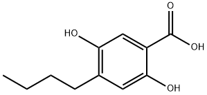 Benzoic acid, 4-butyl-2,5-dihydroxy- (9CI) Structure