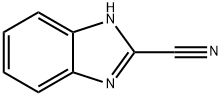 2-氰基苯并咪唑, 6868-37-7, 结构式