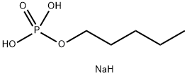disodium pentyl phosphate Structure