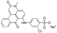 6871-98-3 2-Chloro-4-[(2,7-dihydro-3-methyl-2,7-dioxo-3H-dibenz[f,ij]isoquinolin-6-yl)amino]benzenesulfonic acid sodium salt