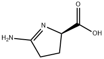 2H-Pyrrole-2-carboxylicacid,5-amino-3,4-dihydro-,(2R)- Struktur