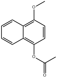1-甲氧基萘-4-乙酸酯,68716-07-4,结构式