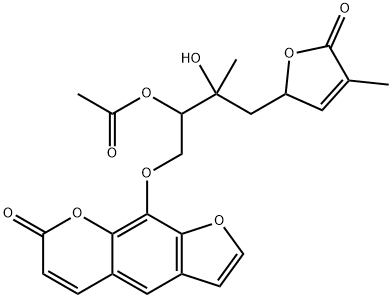 68725-66-6 9-[2-(Acetyloxy)-4-(2,5-dihydro-4-methyl-5-oxofuran-2-yl)-3-hydroxy-3-methylbutoxy]-7H-furo[3,2-g][1]benzopyran-7-one