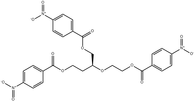 1,4-부탄디올,2-2-(4-니트로벤조일)옥시에톡시-,비스(4-니트로벤조에이트)(에스테르),(S)-