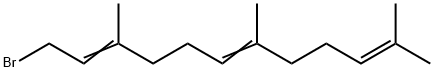 FARNESYL BROMIDE, 95% (MIXED ISOMERS) 化学構造式