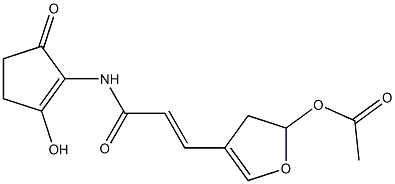 Reductiomycin|(2E)-(+)-3-[5-(乙酰氧基)-4,5-二氢-3-呋喃基]-N-(2-羟基-5-氧代-1-环戊烯-1-基)-2-丙烯酰胺
