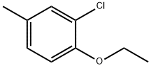 2-CHLORO-1-ETHOXY-4-METHYLBENZENE, 68758-67-8, 结构式