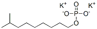 dipotassium isodecyl phosphate Structure