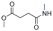 4-(メチルアミノ)-4-オキソブタン酸メチル 化学構造式