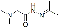 Glycine, N,N-dimethyl-, (1-methylethylidene)hydrazide (9CI),687604-33-7,结构式