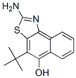 Naphtho[1,2-d]thiazol-5-ol,  2-amino-4-(1,1-dimethylethyl)-,687619-44-9,结构式