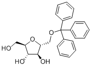 2,5-Anhydro-1-O-triphenylmethyl-D-mannitol Struktur