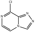 8-クロロ-[1,2,4]トリアゾロ[4,3-A]ピラジン 化学構造式