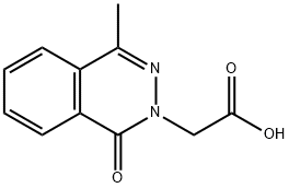 2-(4-甲基-1-氧代-1,2-二氢酞嗪-2-基)乙酸,68775-82-6,结构式