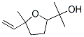 2-(5-ethenyl-5-methyl-oxolan-2-yl)propan-2-ol 化学構造式